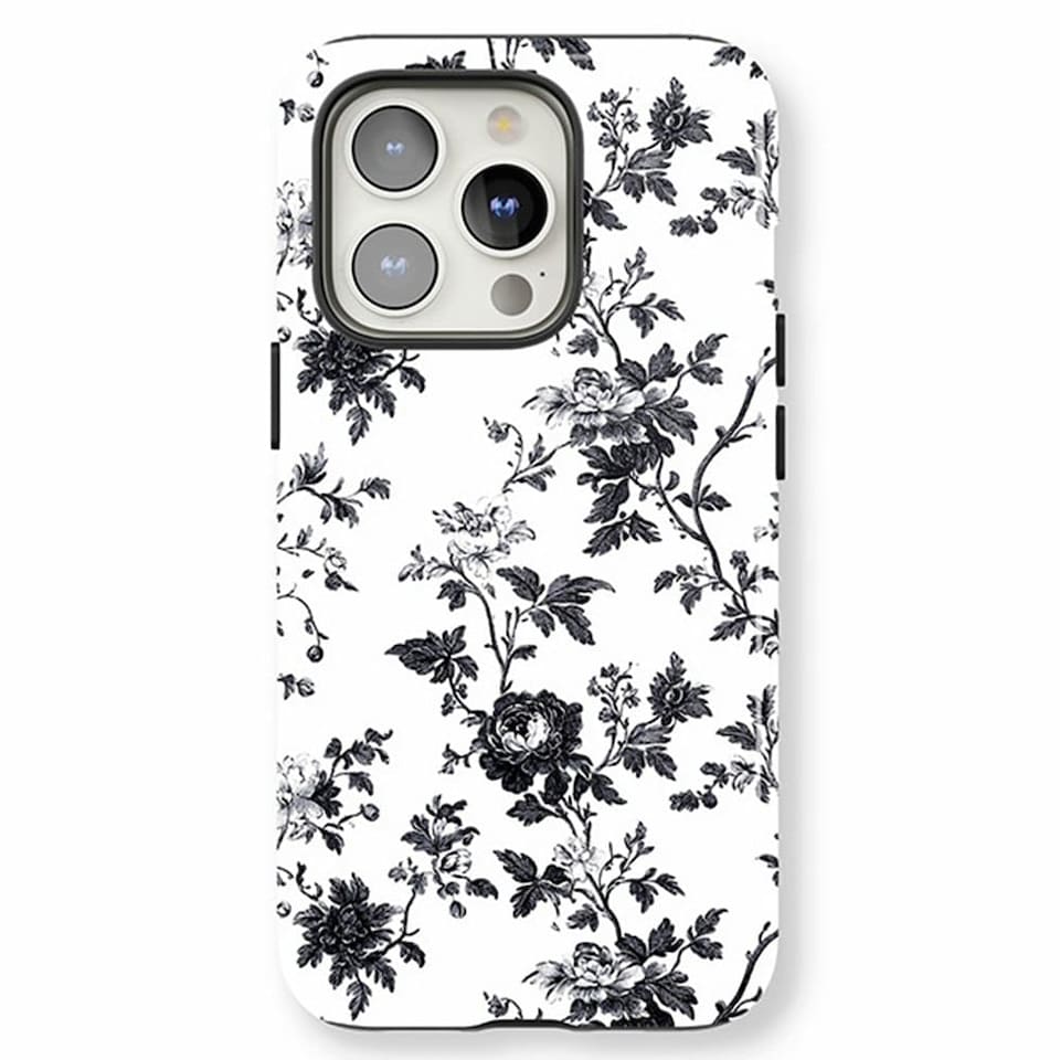 image 1 of Dark Rose Phone Case | Black | iPhone 14 Plus
Slim | iPhone 14 Plus
Slim