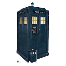 TARDIS Police Box Doctor Who 60th Anniversary Lifesize Cardboard Cutout 173cm