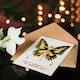 image 4 of 1920S Nouveau Butterfly Woman Elegant Fun Mum Birthday Card