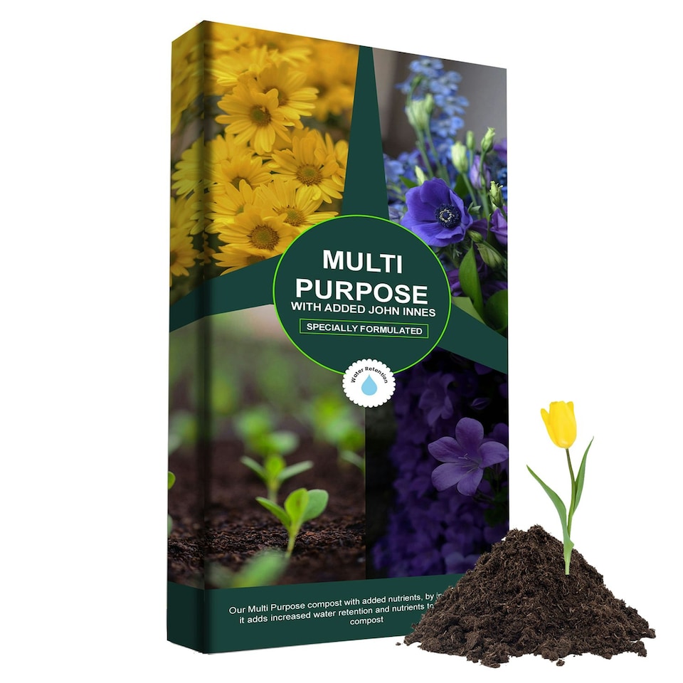 image 1 of 2 Bags 120L John Innes Indoor Outdoor Multipurpose Gardening Soil For Fast Establishment
