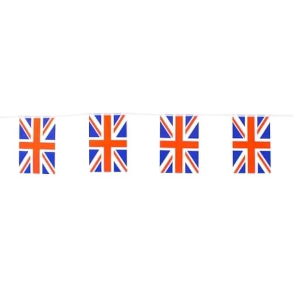 Union Jack Fabric Flag Bunting 18m (5 x 3.6m)