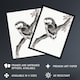 image 2 of Owl 1841 Album Of Sketches Japanese Wall Art Print Hokusai 24x32"