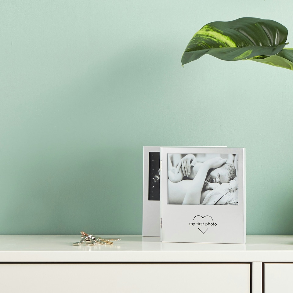 image 1 of VonHaus Baby Scan Photo Frame Multi-Photo Picture Frame Triple Photo