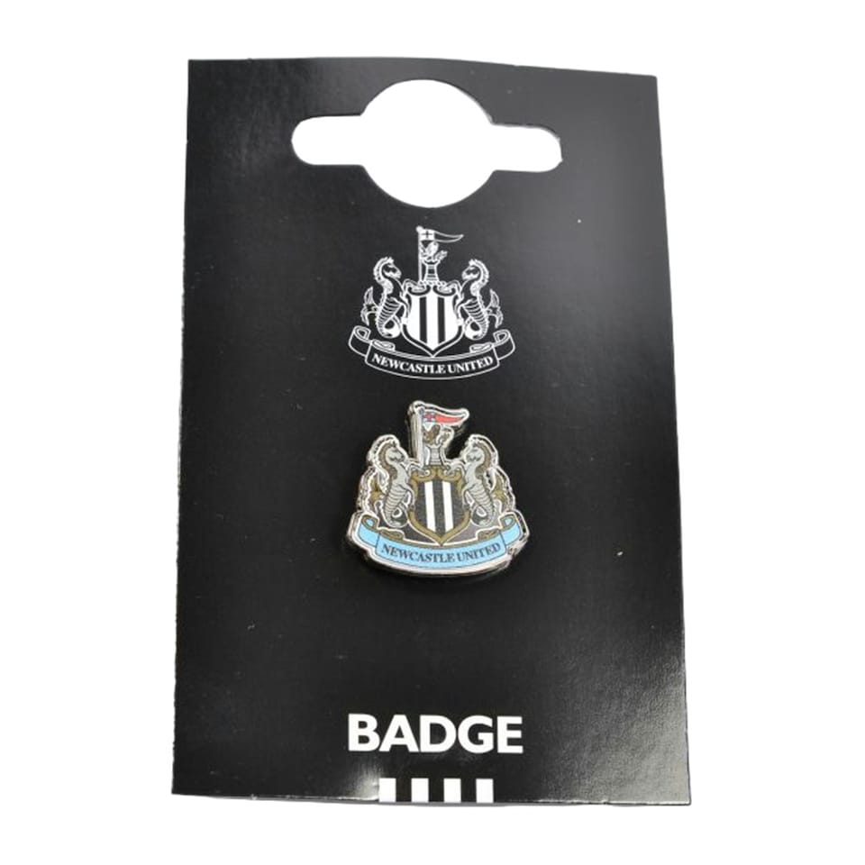 image 1 of Newcastle United FC Badge - Black/White/Blue/Gold - One Size