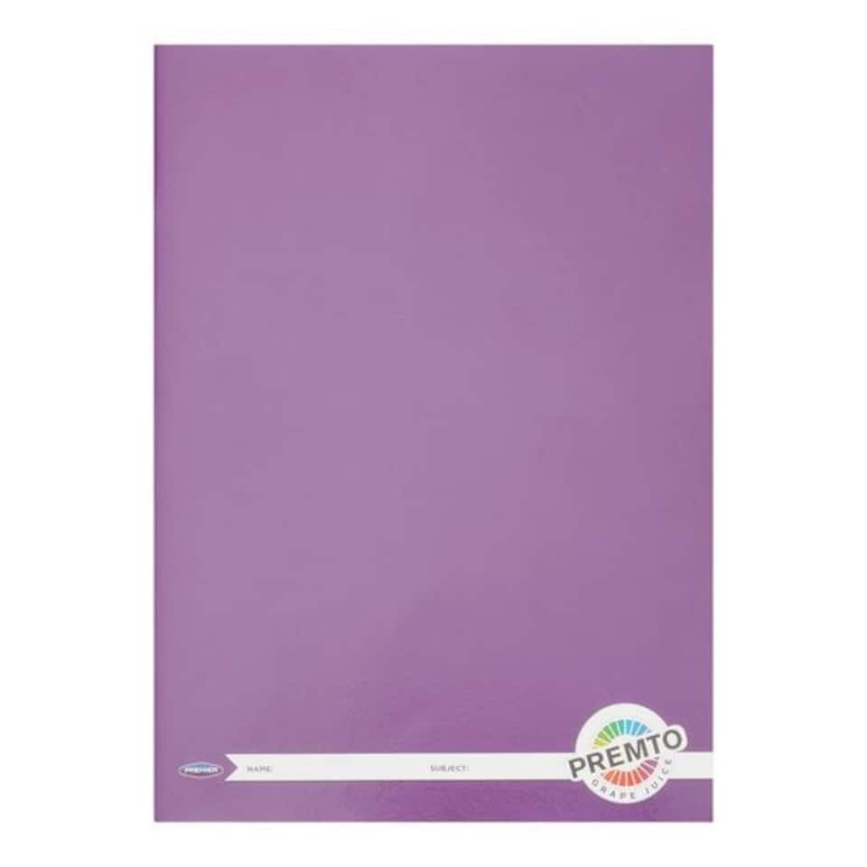image 1 of A4 120 Pages Grape Juice Purple Manuscript Book by Premto
