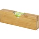 image 1 of STAC Flush Bamboo Spirit Level | Multi | Natural | One Size | 1