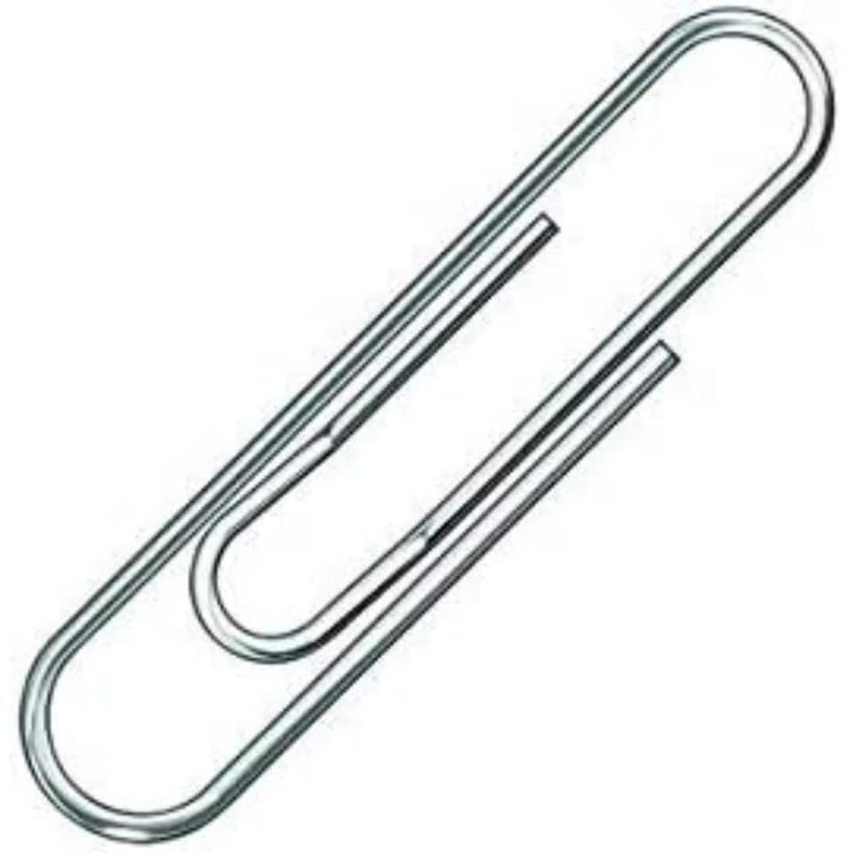 image 1 of Q-Connect Paperclips Lipped 32mm (Pack of 1000) KF01317