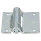 image 2 of Pressed Steel Hinge Heavy Duty 65x73mm Industrial Quality Door Hatch Locker Silver