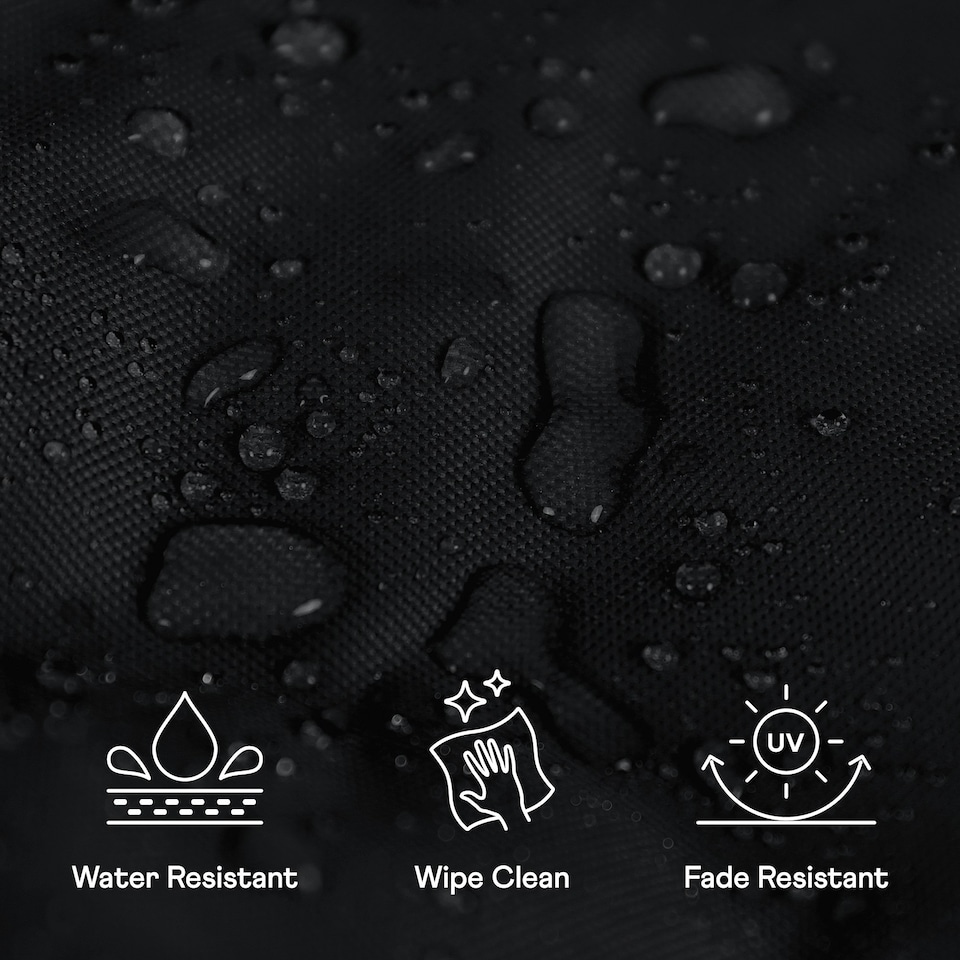 image 1 of icon Recliner Indoor Outdoor Bean Bag Black Bean Bag Chair Black
