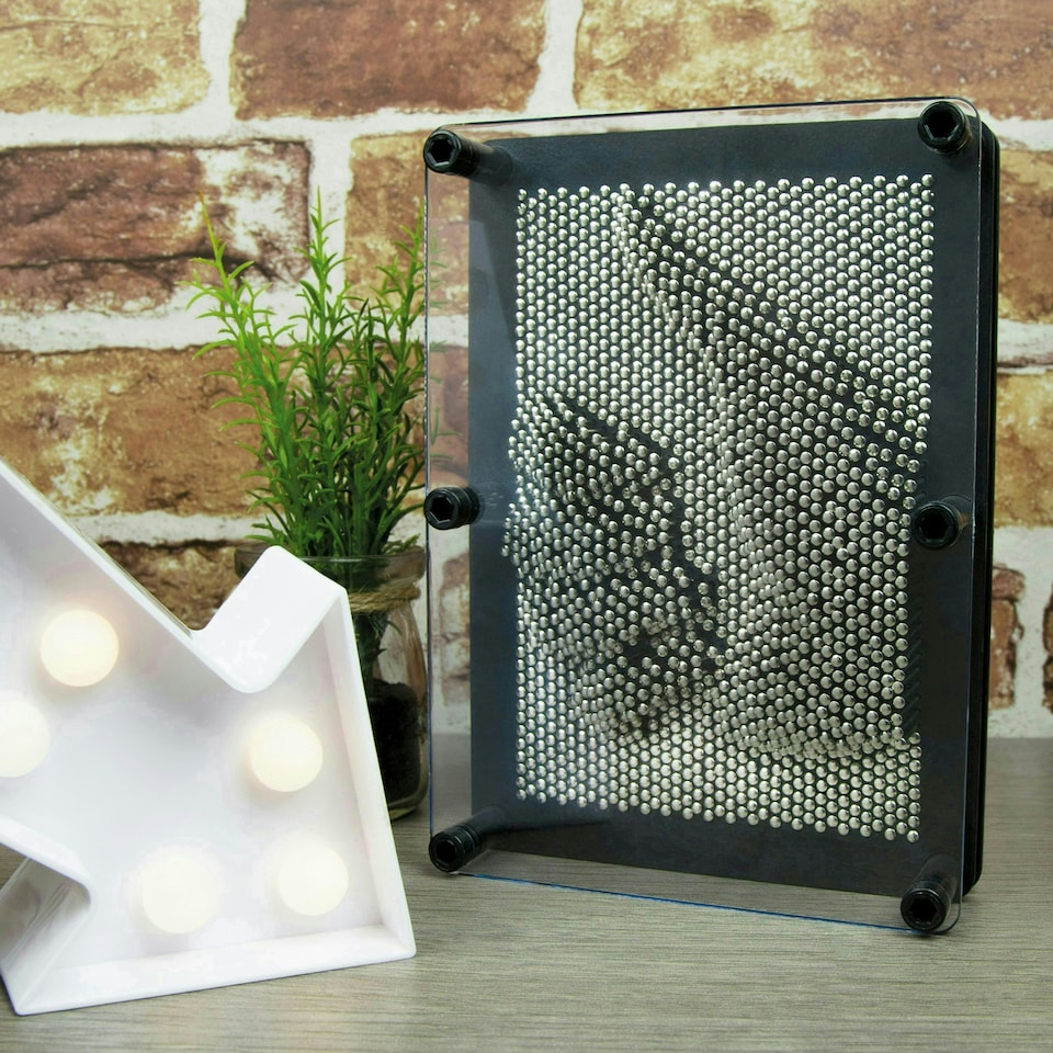 image 1 of Pin Art Gadget - 7x5" Metal