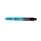 image 3 of Harrows Supergrip Fusion Dart Stem (Pack Of 3) - Black/Aqua Blue - S