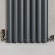 image 2 of Talus Flair - Chrome Thermostatic Radiator Valve & Installation Kit Corner 15mm