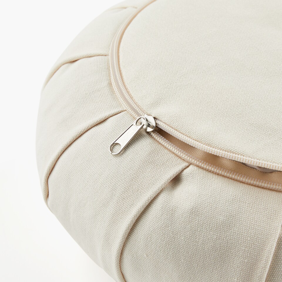 image 1 of Myga Zafu Yoga Meditation Cushion - Cream | Cream