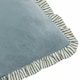 image 3 of Wylder Solene Ruffle Velvet Blue Cushion Cover 45 x 45cm