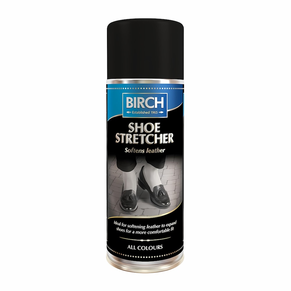 image 1 of BIRCH Shoe Stretcher Aerosol - Softens Leather for Comfortable Fit 200ml | Clear