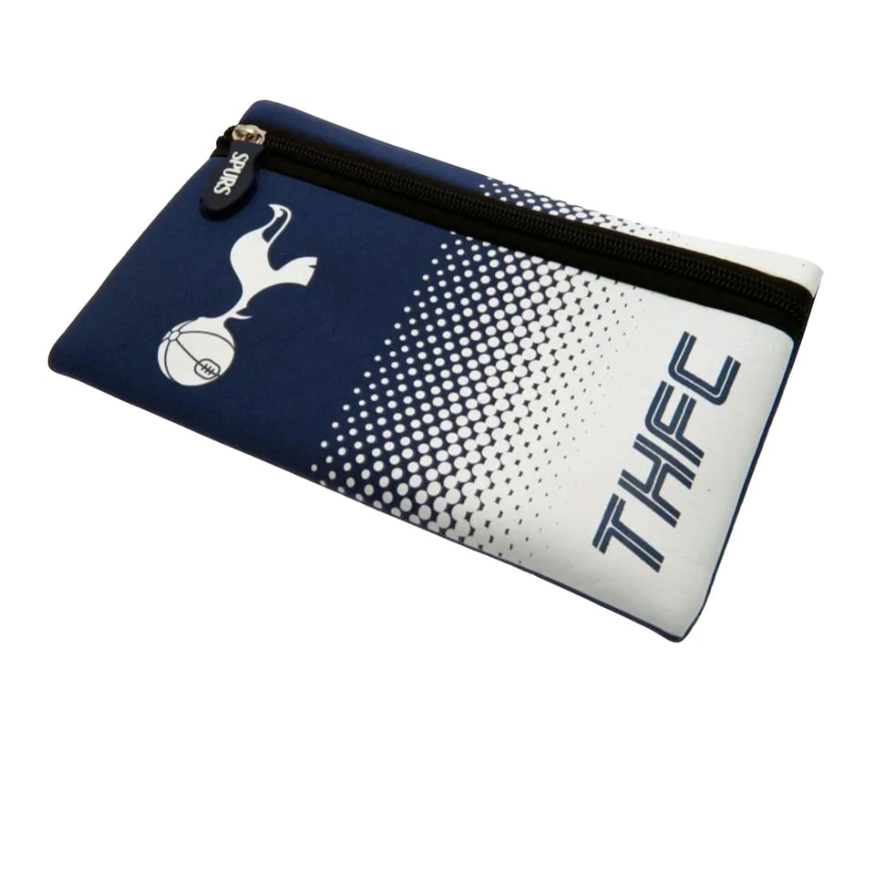 image 1 of Tottenham Hotspur FC Official Football Fade Design Pencil Case - Blue/White - One Size
