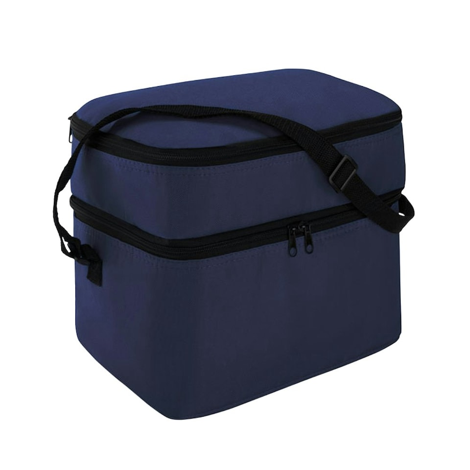 image 1 of MidOcean Casey Cooler Bag - Blue - 25cm x 30cm x 20cm 25cm x 30cm x 20cm