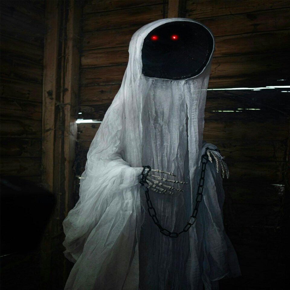 image 1 of Large Faceless Spectre – Halloween Decoration