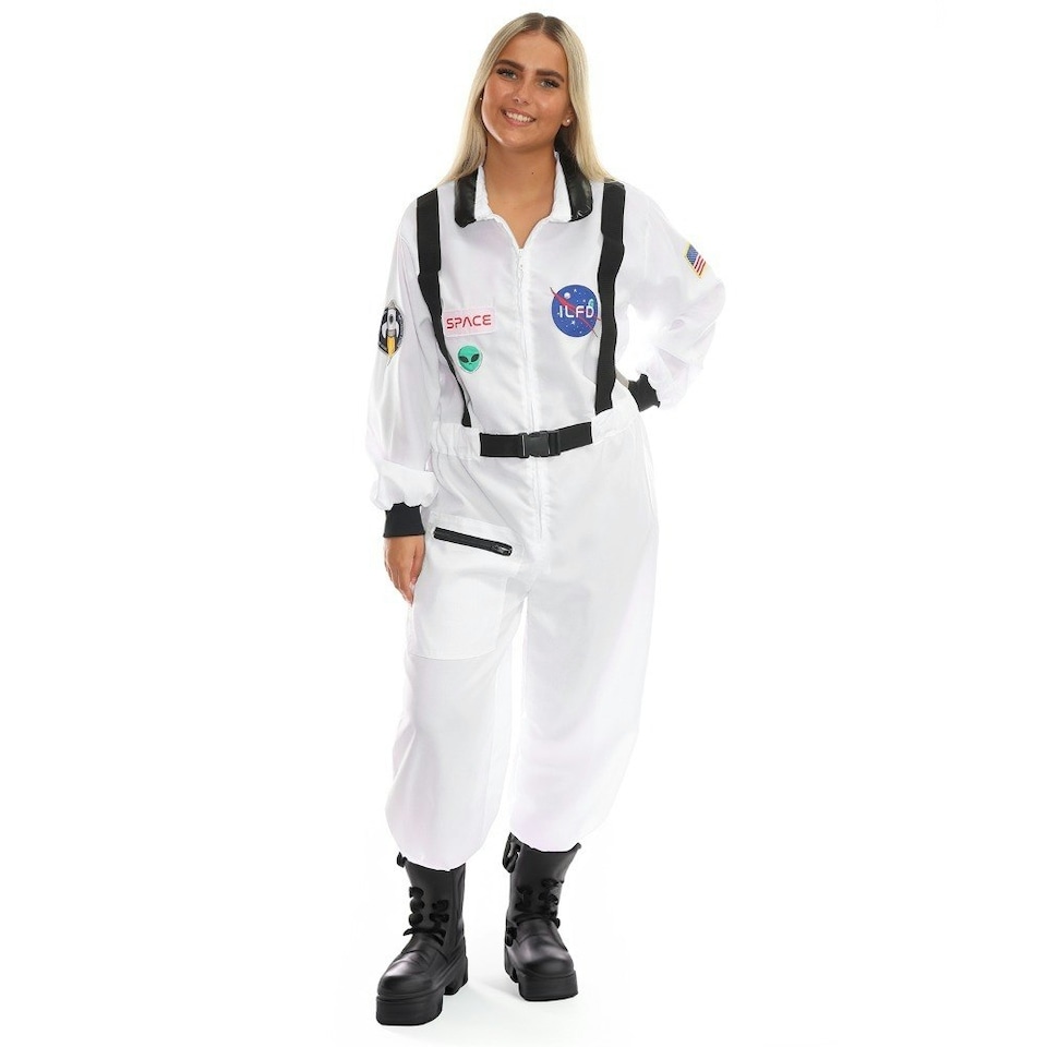 image 1 of Astronaut Costume White | S