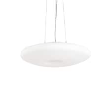 Glory 3 Light Medium Ceiling Pendant White, E27