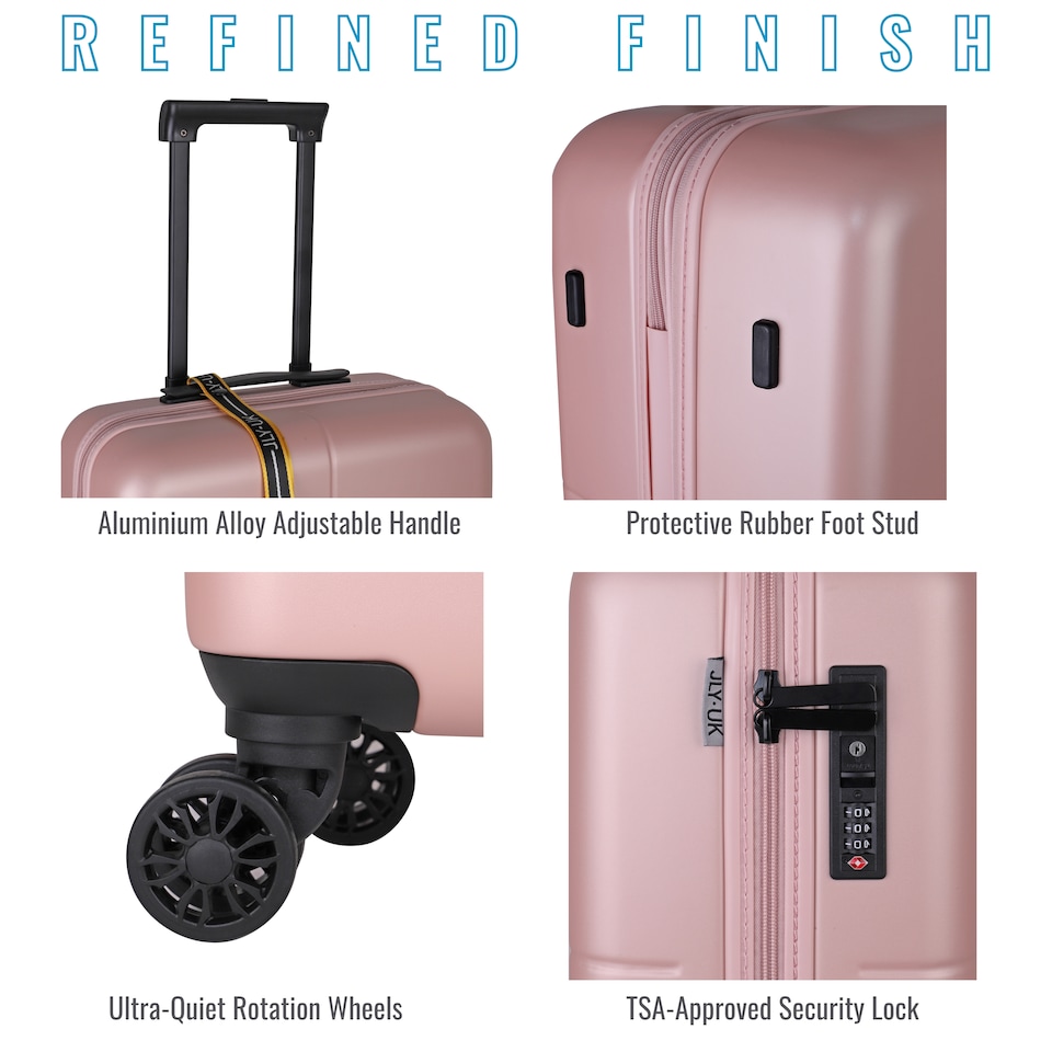 image 1 of Premium Medium Expandable 100% Makrolon PC Hard Shell Suitcase