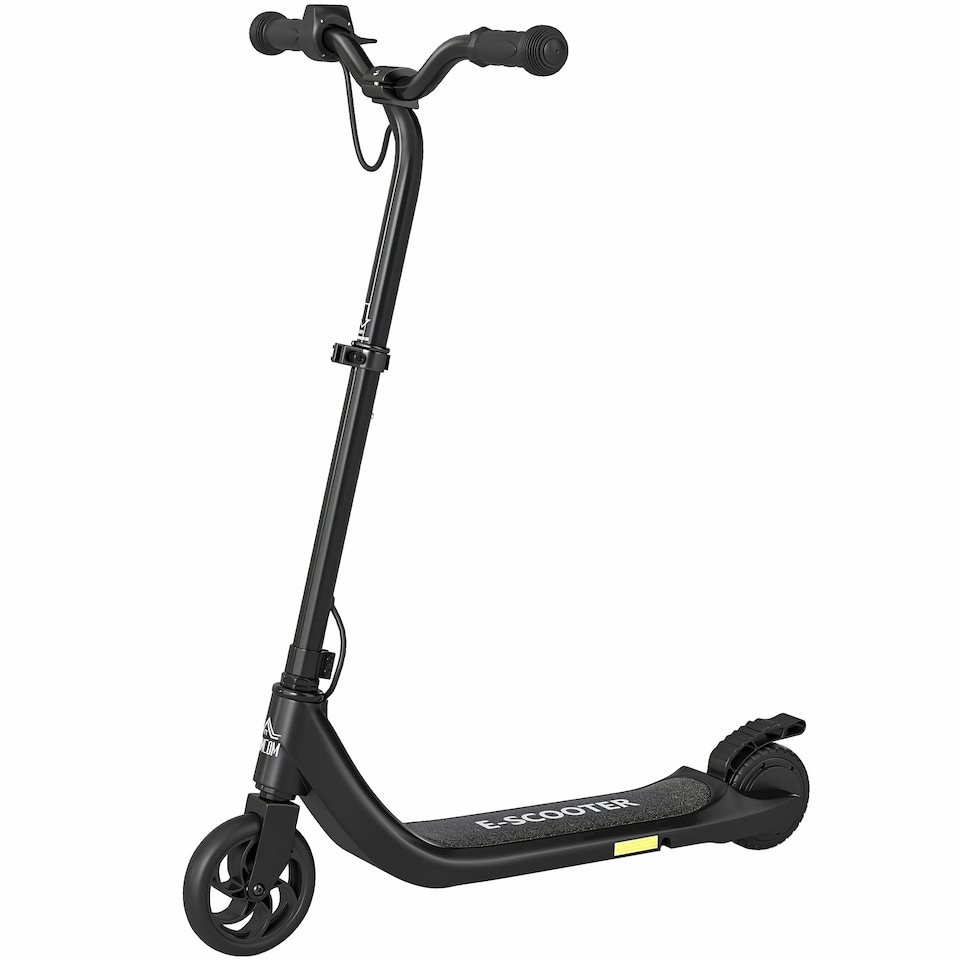 image 1 of HOMCOM 120W Electric Scooter w/ Rear Brake - Black