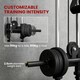 image 5 of SPORTNOW Wall Mount Cable Station with 15 Positions Adjustable Dual Pulleys