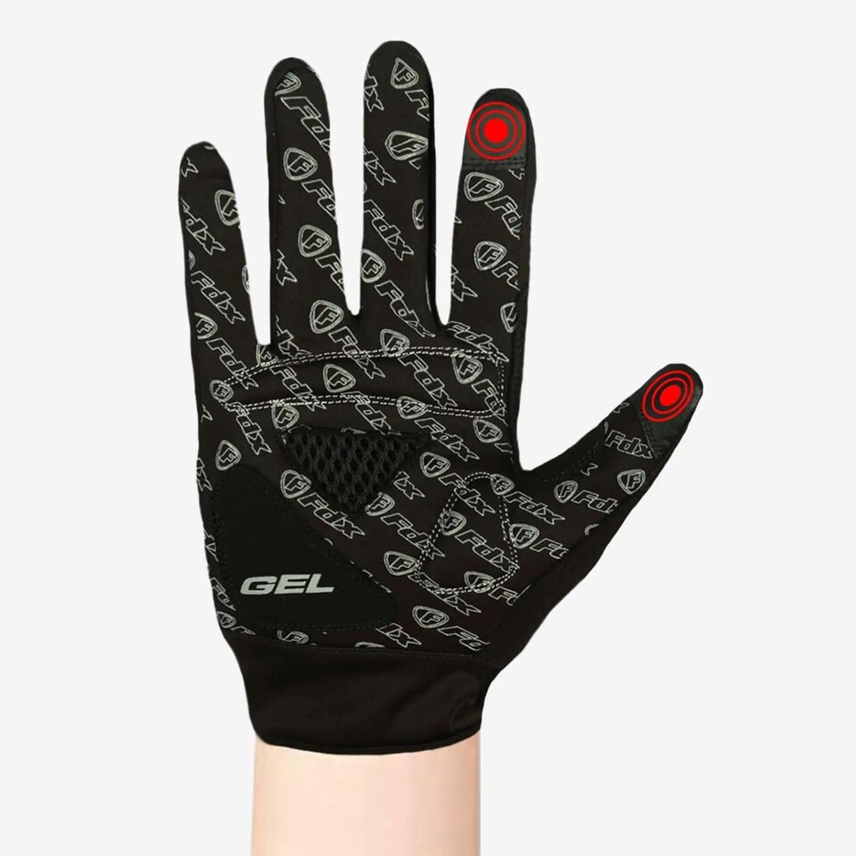 image 1 of Subzero Winter Cycling Gloves Thermal Windproof Padded Mitts for Men & Women