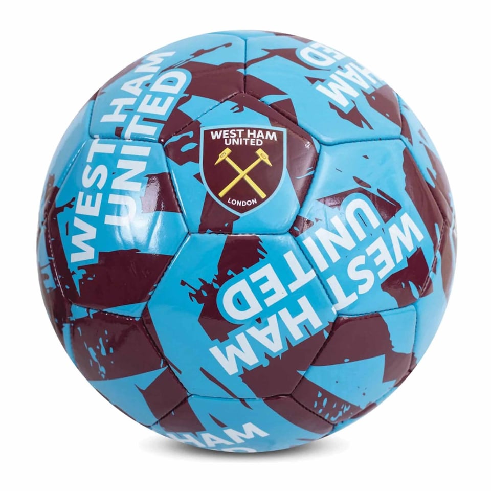 West Ham United FC Graffiti Football Size 5 Deflated, Footballs, Sports, Gift