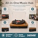 image 8 of Lightwood Vinyl Record Player With Stereo Speakers - Bluetooth Send & Receive - USB & SD Recording - AUX IN & RCA Out