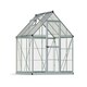 image 1 of Greenhouse Hybrid 6X6- Polycarbonate - L186 x W185 x H208 - Silver