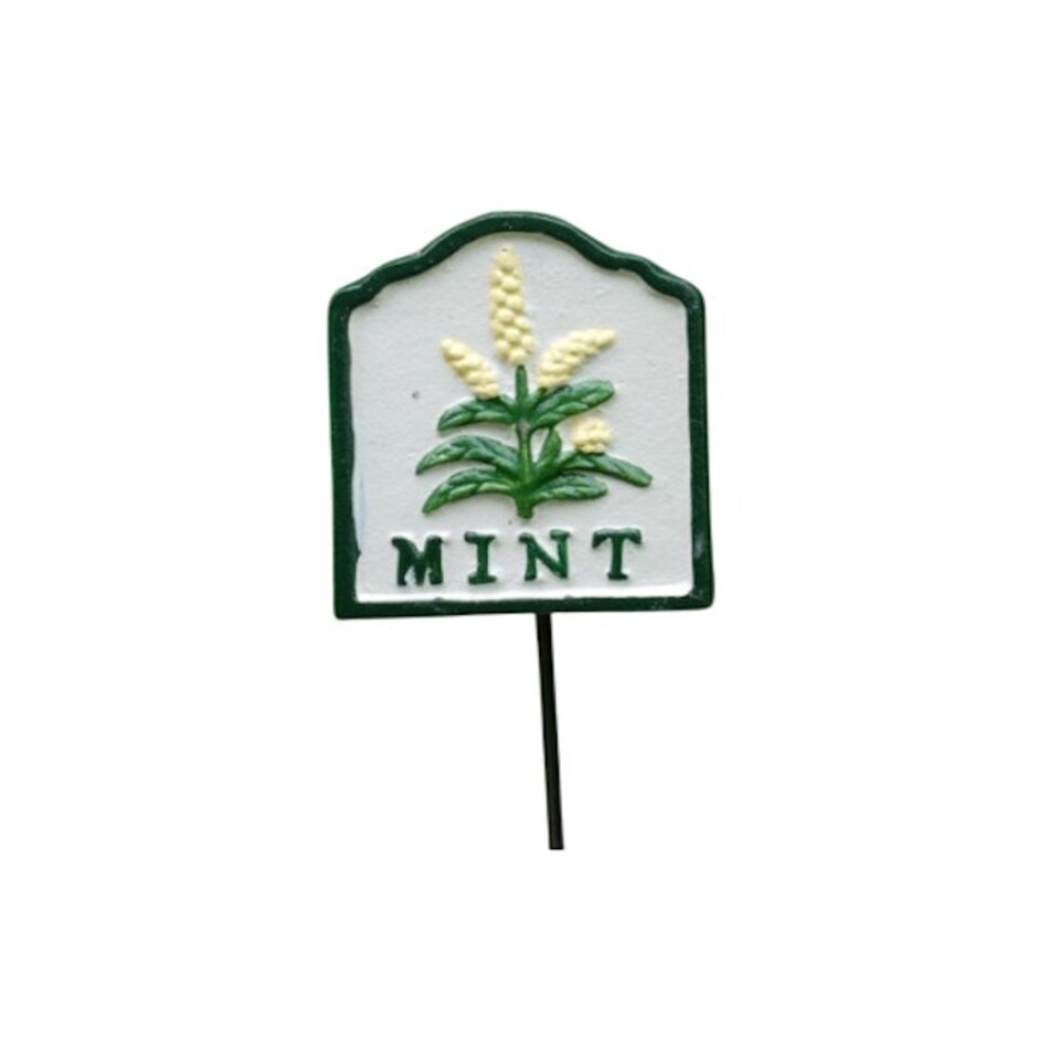 image 1 of Garden Herb Sign Marker - Mint