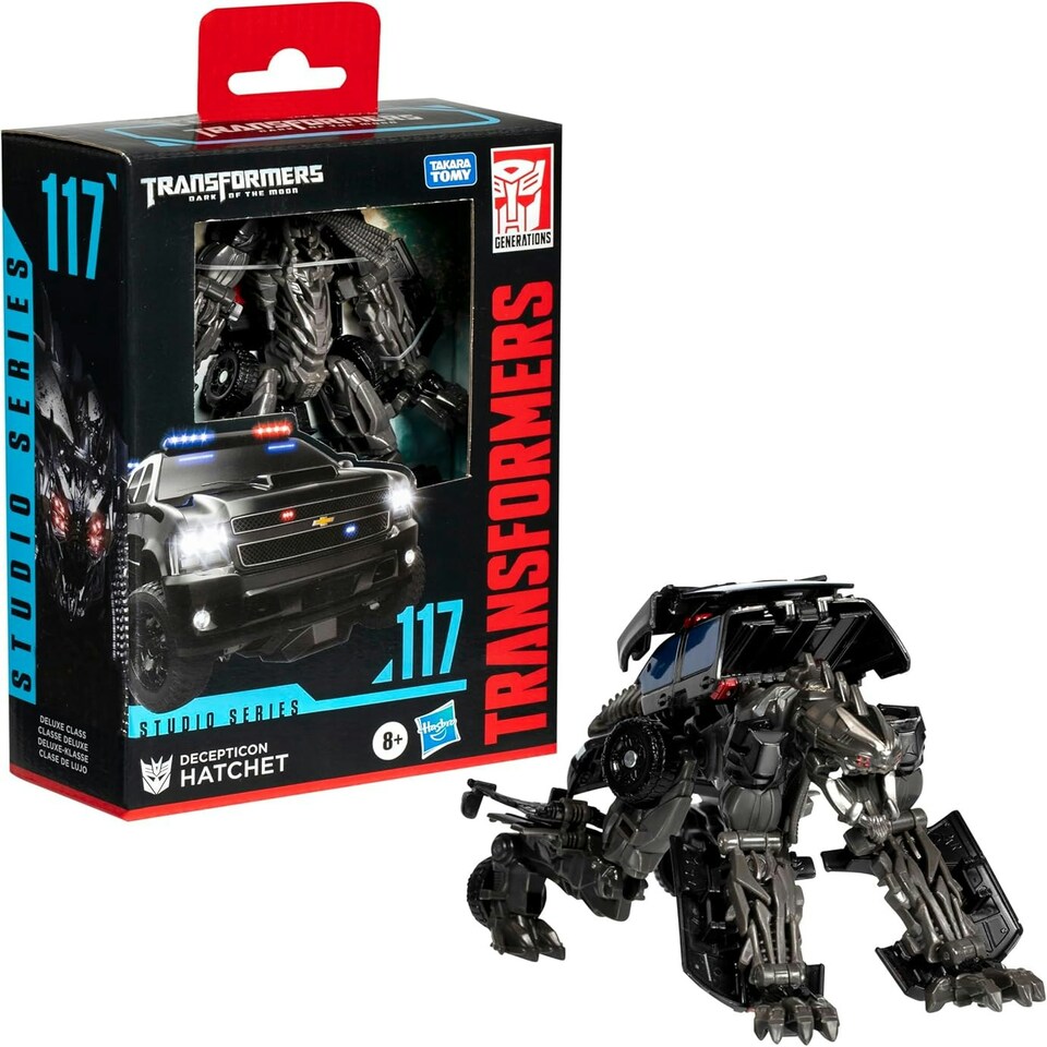 image 1 of Transformers Studio Series Action Figure Dark of the Moon Deluxe Decepticon Hatchet