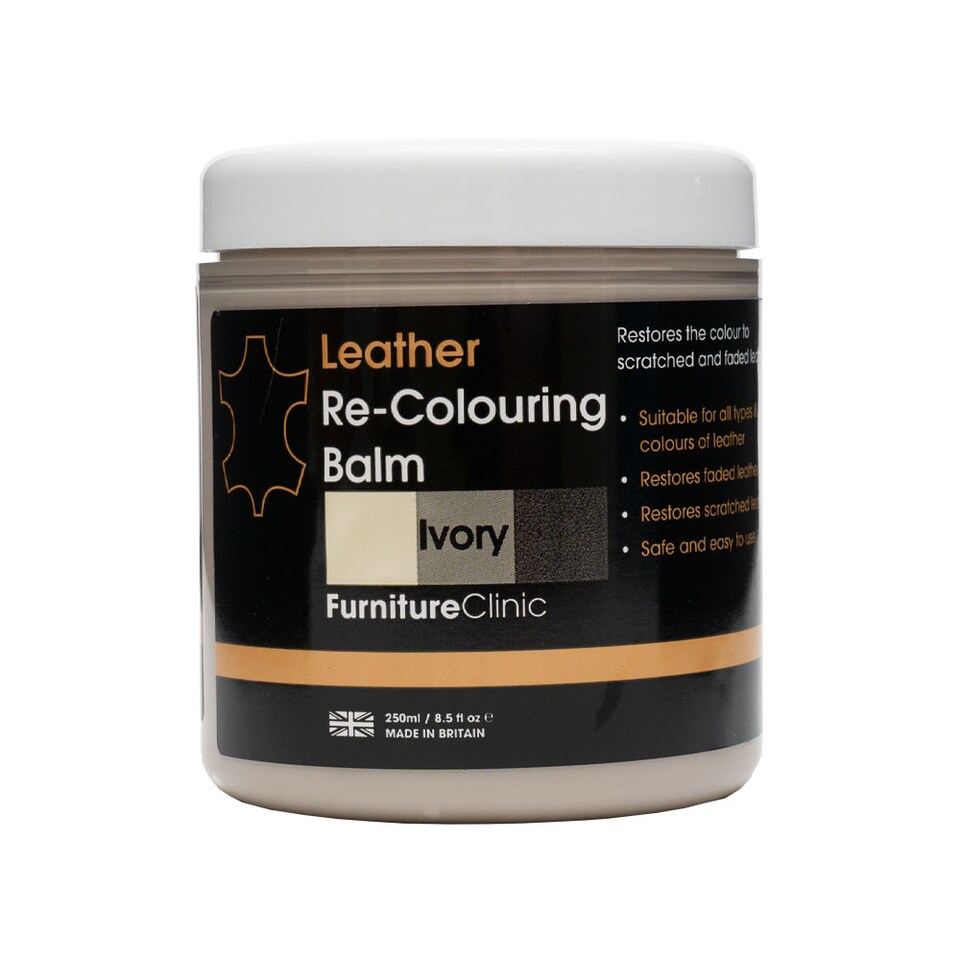 image 1 of Leather Re-Coloring Balm-Ivory