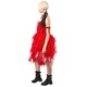 image 2 of Suicide Squad Womens/Ladies Harley Quinn Costume Dress Set - Red - 14 UK - 16 UK One Size