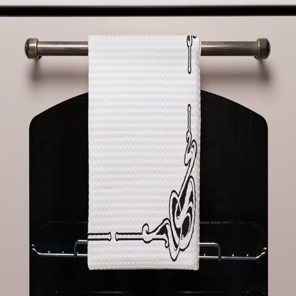 image 1 of Decorative Border (Kitchen Towel)