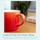image 2 of Argon Tableware New Bone China Mugs - 330ml - Orange Ombre - Pack of 2 Orange