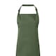 image 2 of Premier Unisex Adult Colours Full Apron | Green | Moss | One Size | 1