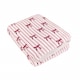 image 2 of Furn Noortje Bows Sherpa Fleece Throw | Pink | Silk Pink | 1