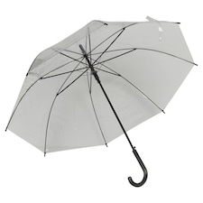 23 Inch Transparent Wedding Umbrella | Clear | 1