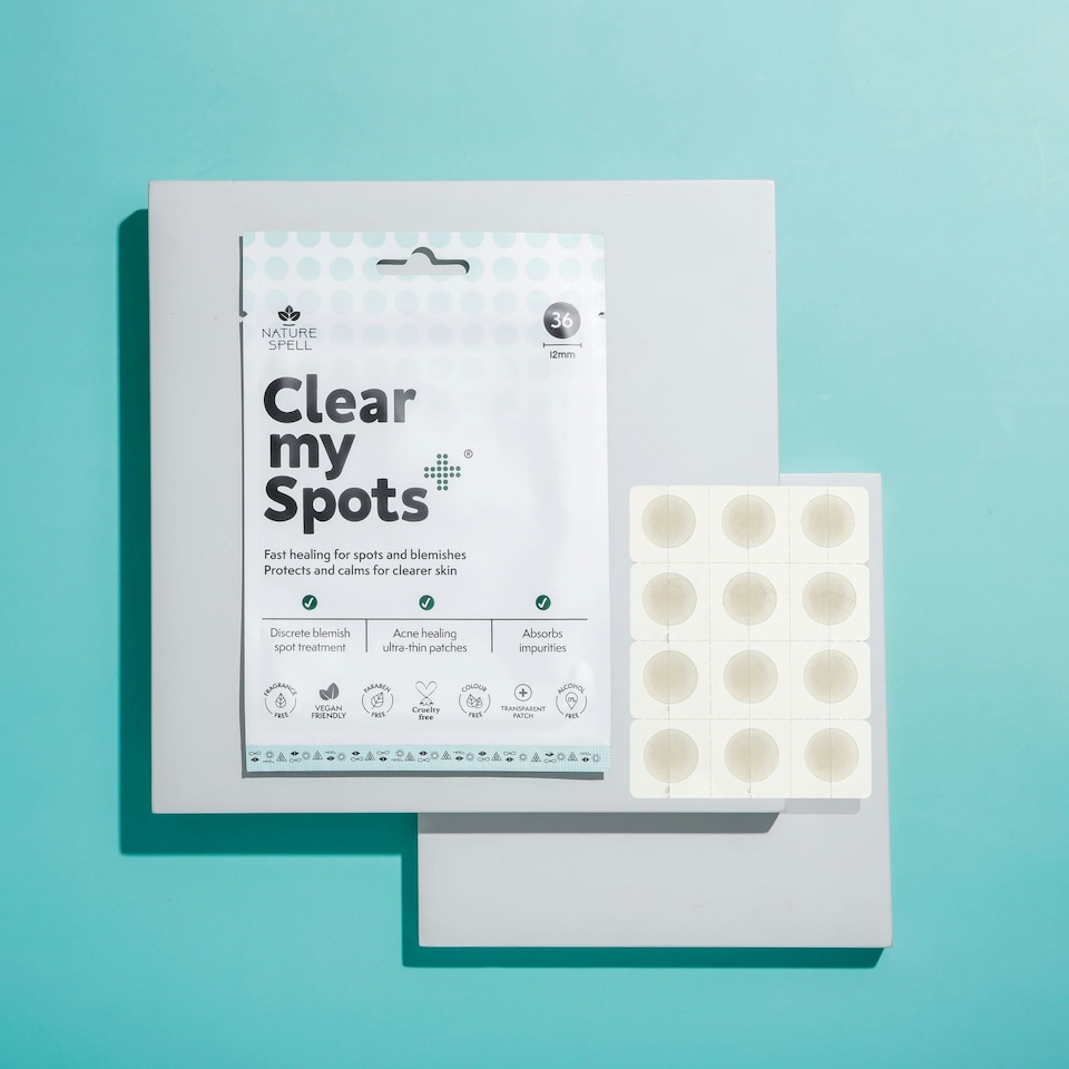 image 1 of Nature Spell Clear My Spots Pimple Patches  - 36 Translucent Hydrocolloid Patches