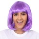 image 1 of Dark Purple Bob Wig | Purple | 1