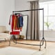 image 3 of House of Home Heavy Duty Clothes Rail 5ft Long x 5ft Tall Black Quality Metal Stand Rack | Black