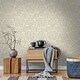image 2 of Holden Decor Hawthorn Meadow Blown Vinyl Textured Wallpaper | Green | Sage Green | 1