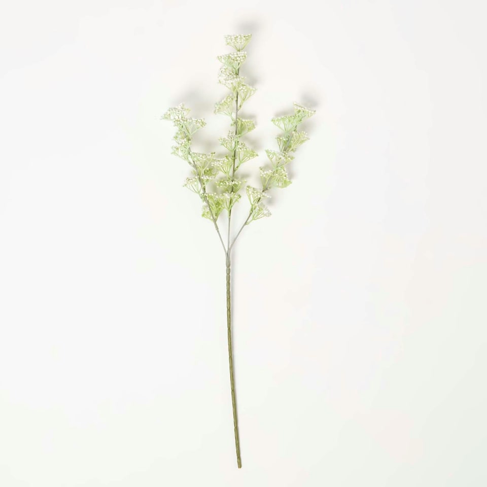 image 1 of Homescapes Artificial Stem of White Flower, 60 cm
