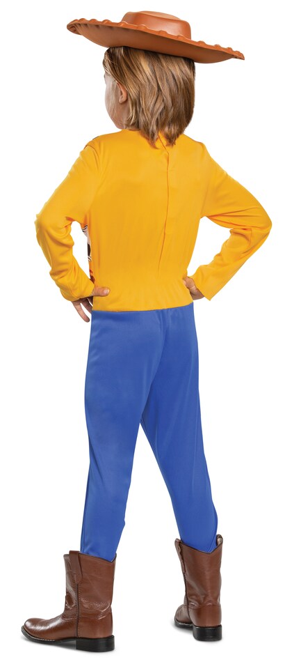 image 1 of Disney Toy Story Woody Costume – Boys Officially Licensed 2-Piece Fancy Dress Outfit, Multicoloured, Ages 3-8