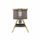 image 3 of Tutti Bambini CoZee Bedside Crib - Oak and Charcoal