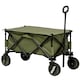 image 1 of Outsunny Folding Wagon Garden Cart Collapsible Camping Trolley for Outdoor