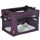 image 1 of PawHut 60cm Soft Side Pet Carrier w/ Cushion, for Miniature Dogs - Purple