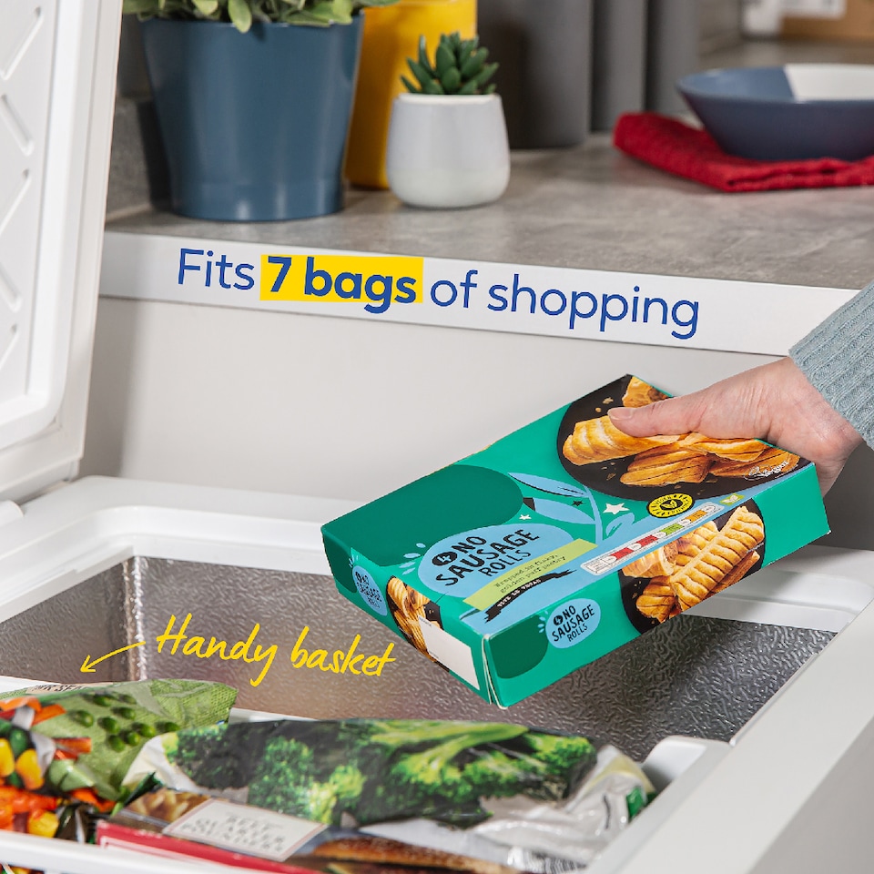 image 1 of Russell Hobbs RH142CF0E1W Chest Freezer 143L Freestanding White 5 Year Guarantee